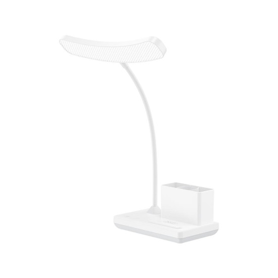 XO OZ11, ΕΠΙΤΡΑΠΕΖΙΟ ΦΩΤΙΣΤΙΚΟ, 3 ΧΡΩΜΑΤΑ, 2400MAH, ΛΕΥΚΟ