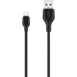 XO NB103, ΚΑΛΩΔΙΟ USB, TYPE-C, 2.1A, 2M, ΜΑΥΡΟ