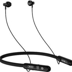 XO BS36, SPORTS NECKBAND, ΜΑΓΝΗΤΙΚΟ, ΜΕ ΟΘΟΝΗ LED, ΚΟΥΜΠΙΑ TOUCH, ΜΑΥΡΟ