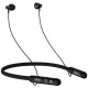 XO BS36, SPORTS NECKBAND, ΜΑΓΝΗΤΙΚΟ, ΜΕ ΟΘΟΝΗ LED, ΚΟΥΜΠΙΑ TOUCH, ΜΑΥΡΟ
