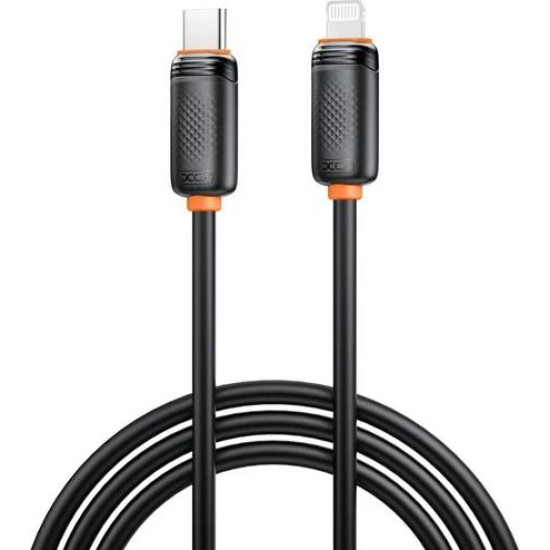 XO NB-Q302B, SHISHI SHUN SERIES, ΚΑΛΩΔΙΟ ΓΡΗΓΟΡΗΣ ΦΟΡΤΙΣΗΣ, TYPE-C ΣΕ LIGHTNING, 27W, 1m, ΛΕΥΚΟ