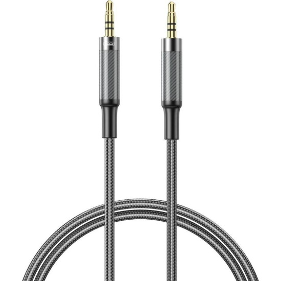 XO NB-R297C, ΚΑΛΩΔΙΟ ΗΧΟΥ 3.5mm ΣΕ 3.5mm, ΜΑΥΡΟ
