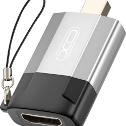 XO GB015, ΑΝΤΑΠΤΟΡΑΣ ΜINI DISPLAY PORT ΣΕ HDMI, ΓΚΡΙ