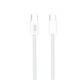 XO NB-Q260A ΚΑΛΩΔΙΟ ΦΟΡΤΙΣΗΣ TYPE-C ΣΕ TYPE-C, 27W, 1M, ΛΕΥΚΟ