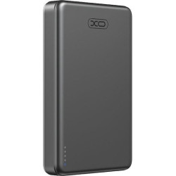 XO PR296, POWERBANK, ΓΡΗΓΟΡΗΣ ΦΟΡΤΙΣΗΣ, ΑΣΥΡΜΑΤΟ, 10000mAh, 22,5W, ΓΚΡΙ