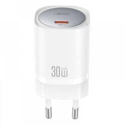 XO CE41, ΦΟΡΤΙΣΤΗΣ ΓΡΗΓΟΡΗΣ ΦΟΡΤΙΣΗΣ, 1 ΘΥΡΑ TYPE-C, 30W, ΛΕΥΚΟΣ