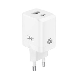 XO CE36, ΦΟΡΤΙΣΤΗΣ ΓΡΗΓΟΡΗΣ ΦΟΡΤΙΣΗΣ, 2 ΘΥΡΕΣ, GAN, 45W, ΛΕΥΚΟΣ