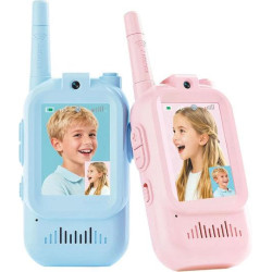 XO DJJ02, ΣΕΤ ΠΑΙΔΙΚΟ WALKIE TALKIE, ΜΠΛΕ ΡΟΖ