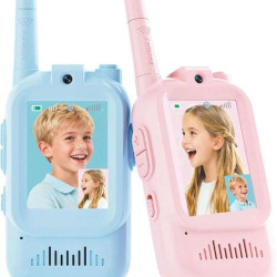 XO DJJ02, ΣΕΤ ΠΑΙΔΙΚΟ WALKIE TALKIE, ΜΠΛΕ ΡΟΖ