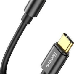 BASEUS L54, ΑΝΤΑΠΤΟΡΑΣ TYPE-C ΣΕ 3.5mm ΘΥΛΗΚΟ, ΜΑΥΡΟ