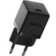 BASEUS PALM ΦΟΡΤΙΣΤΗΣ ΓΡΗΓΟΡΗΣ ΦΟΡΤΙΣΗΣ, 1 ΘΥΡΑ, 20W, ΜΑΥΡΟΣ