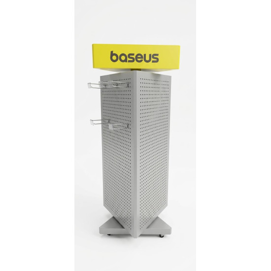 BASEUS STAND ΔΑΠΕΔΟΥ 3ων ΠΛΕΥΡΩΝ ΜΕ 54 ΓΑΤΖΑΚΙΑ, ΠΕΡΙΣΤΡΕΦΟΜΕΝΟ 1500 x 600 x 525mm