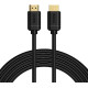 BASEUS HIGH DEFINITION SERIES, ΚΑΛΩΔΙΟ HDMI, 3m, ΜΑΥΡΟ