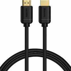 BASEUS HIGH DEFINITION SERIES, ΚΑΛΩΔΙΟ HDMI, 1m, ΜΑΥΡΟ