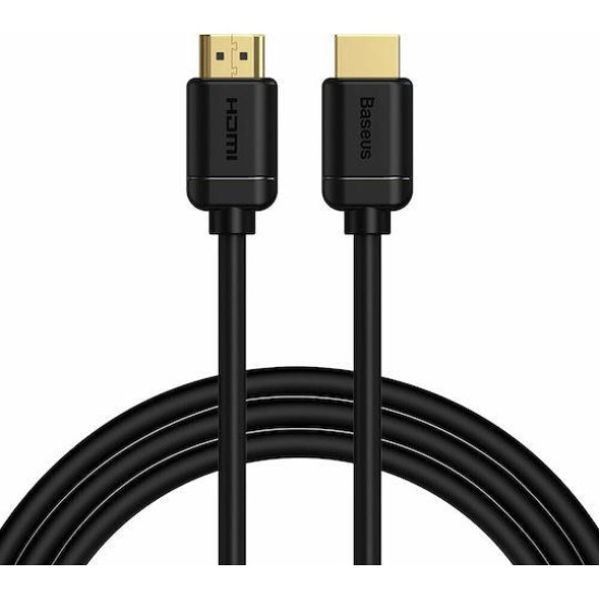 BASEUS HIGH DEFINITION SERIES, ΚΑΛΩΔΙΟ HDMI, 2m, ΜΑΥΡΟ