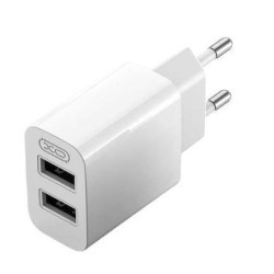 XO L109 ΦΟΡΤΙΣΤΗΣ ΓΡΗΓΟΡΗΣ ΦΟΡΤΙΣΗΣ, 2.4A, 2 ΘΥΡΕΣ, ΛΕΥΚΟΣ