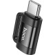 HOCO UA31E, ΑΝΤΑΠΤΟΡΑΣ, TYPE-C ΑΡΣΕΝΙΚΟ ΣΕ LIGHTNING ΘΥΛΗΚΟ, ΜΑΥΡΟ
