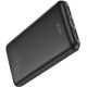 XO PB312, POWERBANK, 10000MAh, ΜΑΥΡΟ
