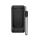 XO PR282, POWERBANK, 10000MAh, 22.5W, ΟΘΟΝΗ LED, ΜΕ ΚΑΛΩΔΙΟ TYPE-C, ΜΑΥΡΟ