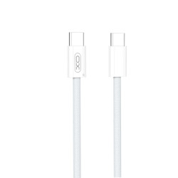 XO NB-Q260C, ΚΑΛΩΔΙΟ ΦΟΡΤΙΣΗΣ, TYPE-C ΣΕ TYPE-C, 60W, 3M, ΛΕΥΚΟ