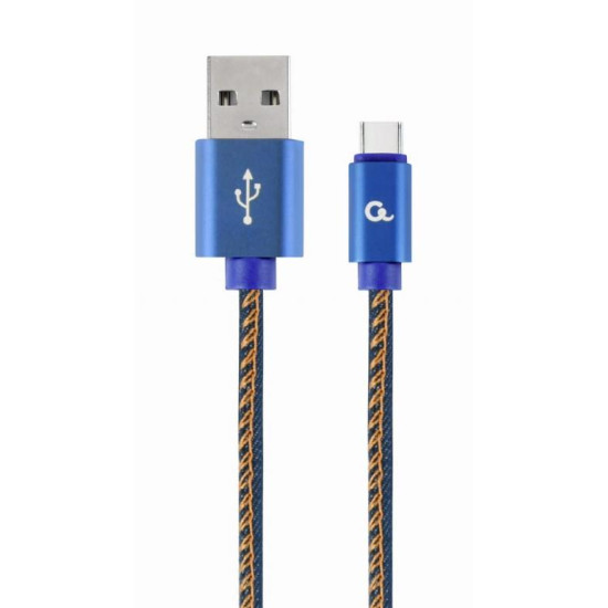 ΚΑΛΩΔΙΟ ΕΠΕΝΔΥΣΗ JEANS USB 2.0 to Type-C 2 m