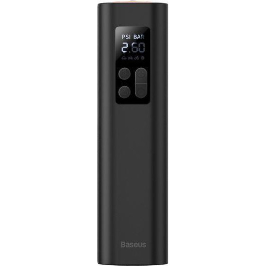 BASEUS SUPER MINI ΤΡΟΜΠΑ ΑΥΤΟΚΙΝΗΤΟΥ, ΜΑΥΡΗ