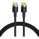 BASEUS CAFULE, ΚΑΛΩΔΙΟ HDMI, 4Κ, 2m, ΜΑΥΡΟ
