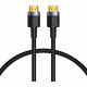 BASEUS CAFULE, ΚΑΛΩΔΙΟ HDMI, 4Κ, 1m, ΜΑΥΡΟ
