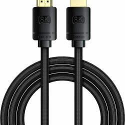 BASEUS HIGH DEFINITION SERIES, ΚΑΛΩΔΙΟ HDMI, 8K, 2m, ΜΑΥΡΟ
