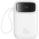 BASEUS QPOW2, POWERBANK, 10000MAh, ΜΕ 2 ΚΑΛΩΔΙΑ TYPE-C, 30W, ΜΕ ΨΗΦΙΑΚΗ ΟΘΟΝΗ, ΛΕΥΚΟ BASEUS QPOW2, POWERBANK, 10000MAh, ΜΕ 2 ΚΑΛΩΔΙΑ TYPE-C, 30W, ΜΕ ΨΗΦΙΑΚΗ ΟΘΟΝΗ, ΛΕΥΚΟ