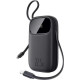 BASEUS ENERFILL FC31, POWERBANK, 10000MAh, ΜΕ 2 ΚΑΛΩΔΙΑ, 22.5W, ΜΕ ΨΗΦΙΑΚΗ ΟΘΟΝΗ, ΜΑΥΡΟ