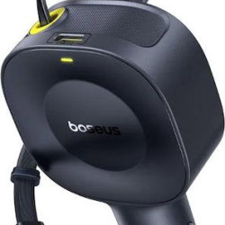 BASEUS PRIMETRIP VR2, ΦΟΡΤΙΣΤΗΣ ΑΥΤΟΚΙΝΗΤΟΥ, 1 ΘΥΡΑ, ΜΕ ΑΝΑΔΙΠΛΟΥΜΕΝΟ ΚΑΛΩΔΙΟ TYPE-C, 30W, ΜΑΥΡΟ