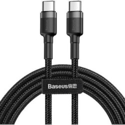 BASEUS CAFULE, ΚΑΛΩΔΙΟ ΓΡΗΓΟΡΗΣ ΦΟΡΤΙΣΗΣ, TYPE-C ΣΕ TYPE-C, 2m, 100W, ΜΑΥΡΟ