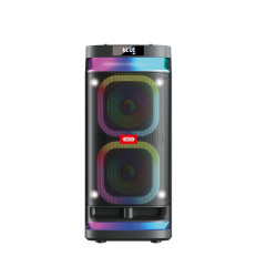 XO F58 SHINE ΦΟΡΗΤΟ ΗΧΕΙΟ BLUETOOTH, RGB, 40W, ΤΗΛΕΧΕΙΡΙΣΤΗΡΙΟ, ΜΙΚΡΟΦΩΝΟ, ΜΑΥΡΟ