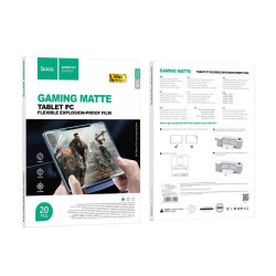 HOCO GP003 MANUAL ALIGNMENT GAMING FROSTED FILM ΓΙΑ TABLET (20PCS).