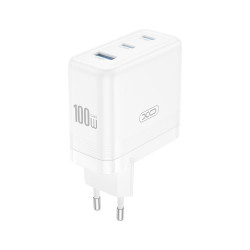 XO CE35 ΦΟΡΤΙΣΤΗΣ 100W GAN, 2 ΘΥΡΕΣ TYPE-C, 1 ΘΥΡΑ USB, ΛΕΥΚΟΣ XO CE35 ΦΟΡΤΙΣΤΗΣ 100W GAN, 2 ΘΥΡΕΣ TYPE-C, 1 ΘΥΡΑ USB, ΛΕΥΚΟΣ
