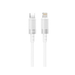 XO NB-Q282A ΚΑΛΩΔΙΟ ΣΙΛΙΚΟΝΗΣ TYPE-C ΣΕ LIGHTNING 30W, ΛΕΥΚΟ XO NB-Q282A ΚΑΛΩΔΙΟ ΣΙΛΙΚΟΝΗΣ TYPE-C ΣΕ LIGHTNING 30W, ΛΕΥΚΟ