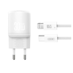 XO L150 ΦΟΡΤΙΣΤΗΣ 30W 1 ΘΥΡΑ TYPE-C, ΜΕ ΚΑΛΩΔΙΟ LIGHTNING, ΛΕΥΚΟΣ XO L150 ΦΟΡΤΙΣΤΗΣ 30W 1 ΘΥΡΑ TYPE-C, ΜΕ ΚΑΛΩΔΙΟ LIGHTNING, ΛΕΥΚΟΣ