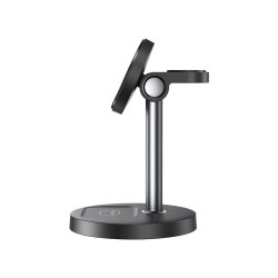 XO CX038 DESKTOP HOLDER 15W ΑΣΥΡΜΑΤΟΣ ΦΟΡΤΙΣΤΗΣ 3-IN-1, ΜΑΥΡΟΣ XO CX038 DESKTOP HOLDER 15W ΑΣΥΡΜΑΤΟΣ ΦΟΡΤΙΣΤΗΣ 3-IN-1, ΜΑΥΡΟΣ