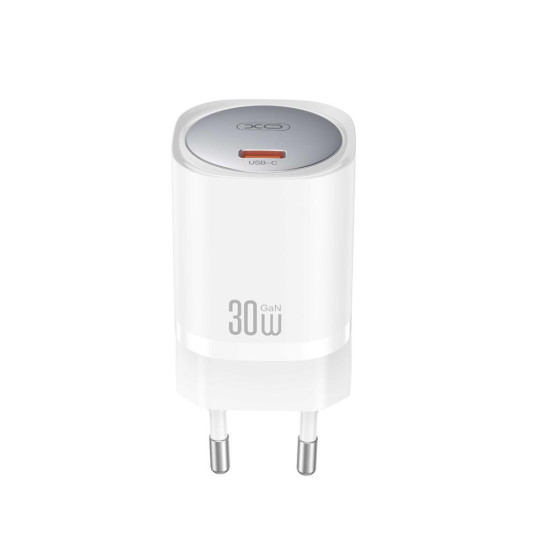 XO CE20 ΦΟΡΤΙΣΤΗΣ 30W GAN 1 ΘΥΡΑ PD, ΛΕΥΚΟΣ