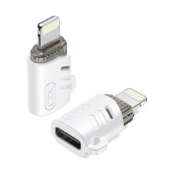 XO NB256E TYPE-C FEMALE TO LIGHTNING MALE ADAPTER, ΛΕΥΚΟ XO NB256E TYPE-C FEMALE TO LIGHTNING MALE ADAPTER, ΛΕΥΚΟ