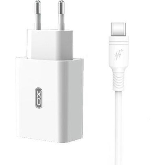 XO L36 ΦΟΡΤΙΣΤΗΣ QC3.0, 1 ΘΥΡΑ, ΚΑΛΩΔΙΟ TYPE-C