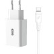 XO L36 ΦΟΡΤΙΣΤΗΣ QC3.0, 1 ΘΥΡΑ, ΚΑΛΩΔΙΟ TYPE-C