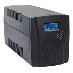 NG UPS 1200VA/720W ΜΕ AVR, LINE INTERACTIVE, 3 SCHUKO, 2x 12V7A, RJ11 & RJ12, ΟΘΟΝΗ
