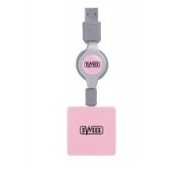 4 Port USB Hub PINK 4 Port USB Hub PINK
