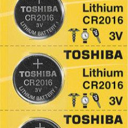 ΜΠΑΤΑΡΙΕΣ TOSHIBA ΑΛΚΑΛΙΚΕΣ CR 2016 (1 ΤΕΜ)