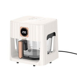 HOCO HJD15A KITCHEN ELECTRIC AIR FRYER, 1000W, 4.5lt, ΜΠΕΖ HOCO HJD15A KITCHEN ELECTRIC AIR FRYER, 1000W, 4.5lt, ΜΠΕΖ