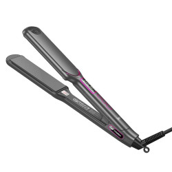 HOCO HP42 WIDE BOARD HAIR STRAIGHTENER WITH DIGITAL DISPLAY, ΓΚΡΙ. HOCO HP42 WIDE BOARD HAIR STRAIGHTENER WITH DIGITAL DISPLAY, ΓΚΡΙ.