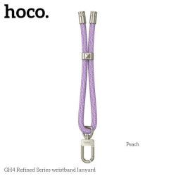 HOCO GH4 REFINED SERIES WRISTBAND LANYARD, PEACH HOCO GH4 REFINED SERIES WRISTBAND LANYARD, PEACH