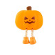 XO OZ08 PUMPKIN SILICONE PAT LED LIGHT, 500 mAh, ΠΟΡΤΟΚΑΛΙ